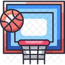 Basketball Hoop Basket Icon