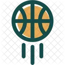 Basketball Ball Three Points Icon