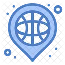 Basket Basketball Location Icon