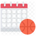 Basketball Match Date Match Date Basketball Icon