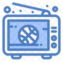 Broadcast Basketball Live Icon