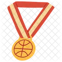 Basketball-Medaille  Symbol