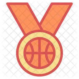 Basketball Medal  Icon