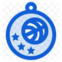 Basketball Medal Award Achievement Icon