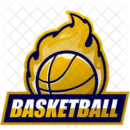 Basketball on Fire  Icon