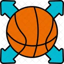 Basketball Pass  Icon