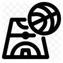 Basketball Platz  Symbol