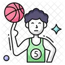 Basketball Player Sports Avatar Sportsman Icon