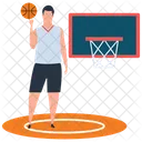 Basketball Player Icon