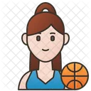 Basketball Player Basketball Athlete Icon