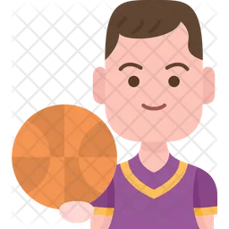 Basketball Player  Icon