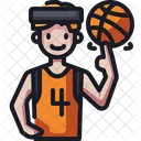 Basketball Player  Icon