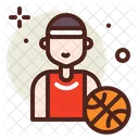 Basketball Player  Icon