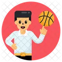 Basketball Player  Icon