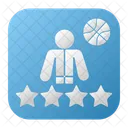 Basketball player rating  Icon