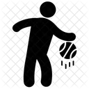 Basketball Playing  Icon
