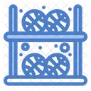 Ball Basketball Building Icon