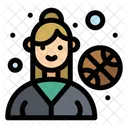 Basketball-Spieler  Symbol