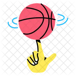 Basketball Spin  Icon