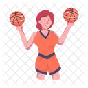 Basketball Spinning Finger Spinning Basketball Game Icon