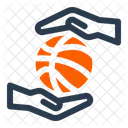 Basketball stehlen  Symbol