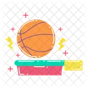 Basketball Hoop Ball Icon