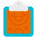 Basketball-Strategie  Symbol