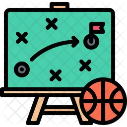 Basketball Strategy  Icon