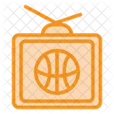 Basketball Tv Basketball Streaming Television Icon