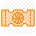 Basketball Ticket Ticket Sport Icon