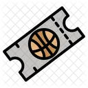 Basketball ticket  Icon