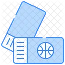 Basketball ticket  Icon