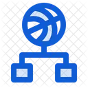 Basketball Tournament Basketball Competition Basketball Match Icon