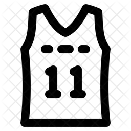 Basketball Trikot  Symbol
