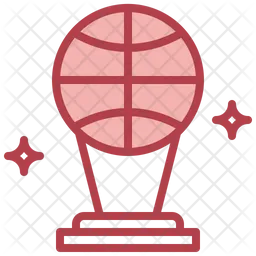 Basketball-Trophäe  Symbol