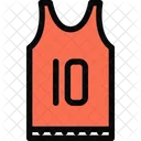 Basketball Unifrom Athlete Icon