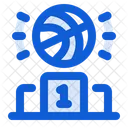 Basketball Winner Stage Achievement Icon