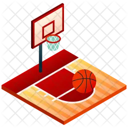 Basketball Feld  Symbol