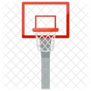 Ruckwand Basketballkorb Basketballstander Icon