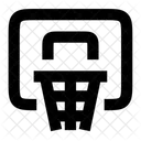 Basketballkorb Symbol