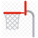 Ruckwand Basketballkorb Basketballstander Icon