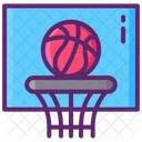 Basketballkorb  Symbol