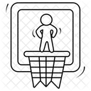 Basketballkorb  Symbol