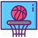 Basketballkorb  Symbol