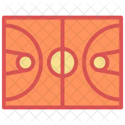 Basketball Platz  Symbol