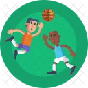 Sport Und Wettkampf Basketball Spiel Symbol