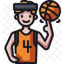 Basketball-Spieler  Symbol