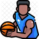 Basketball-Spieler  Symbol