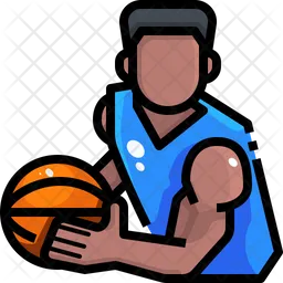 Basketball-Spieler  Symbol