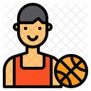 Basketball-Spieler  Symbol